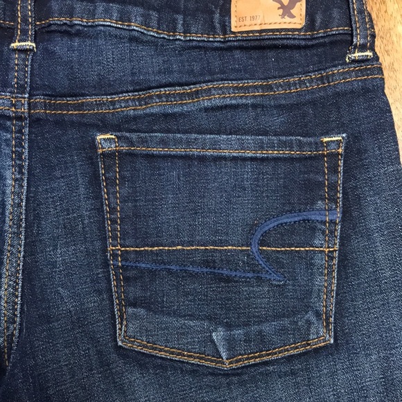 AE Ne(X)t Level stretch denim Shortie shorts | NWT! - Picture 6 of 8